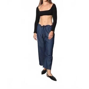 NEW GIL RODRIGUEZ el tigre chiquito crop top in black